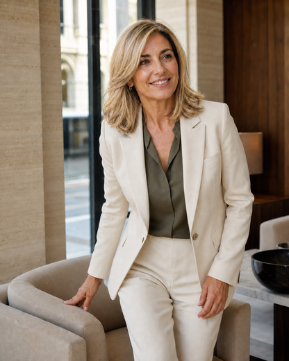 Milano Couture 30 — Topper Donna in Capelli Veri — Biondo Danese Radicato — 20R/19+Root12