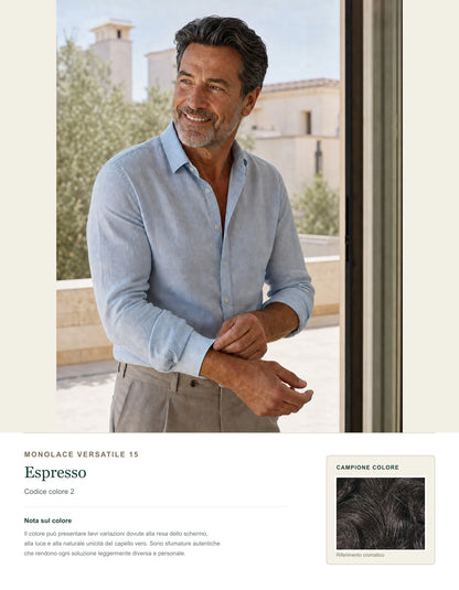 Monolace Versatile 15 — Sistema Capillare Uomo — scheda colore 2