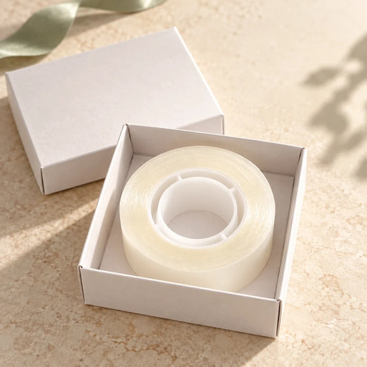 Biadesivo ipoallergenico White per protesi capillari — Rotolo · 2,5 cm × 5 m — immagine illustrativa
